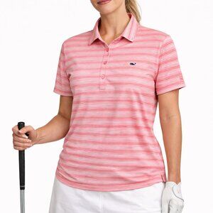 Vineyard Vines Women's Performance Polo Shirt - Size XL